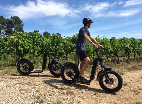 Insolite Ride : Trottinettes électriques en Ardèche